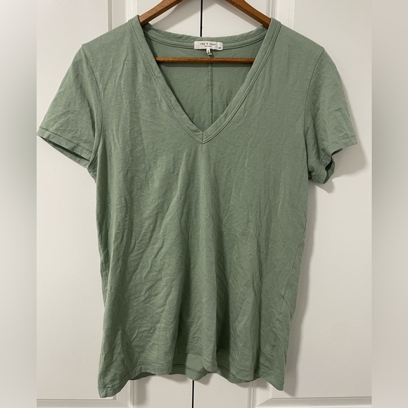 #202- RAG & BONE
Cotton-blend jersey T-shirt - Picture 1 of 3
